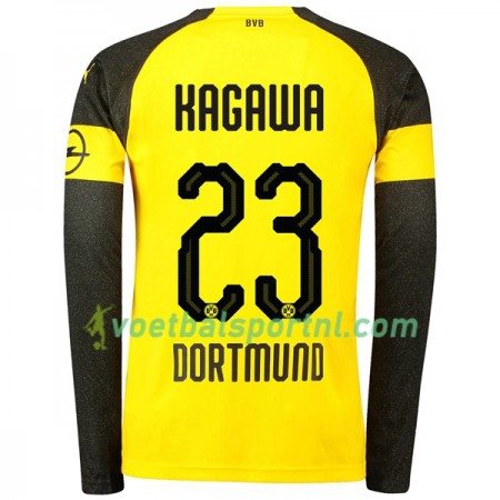 Borussia Dortmund Kagawa 23 Thuis Shirt 2018-19 L/S
